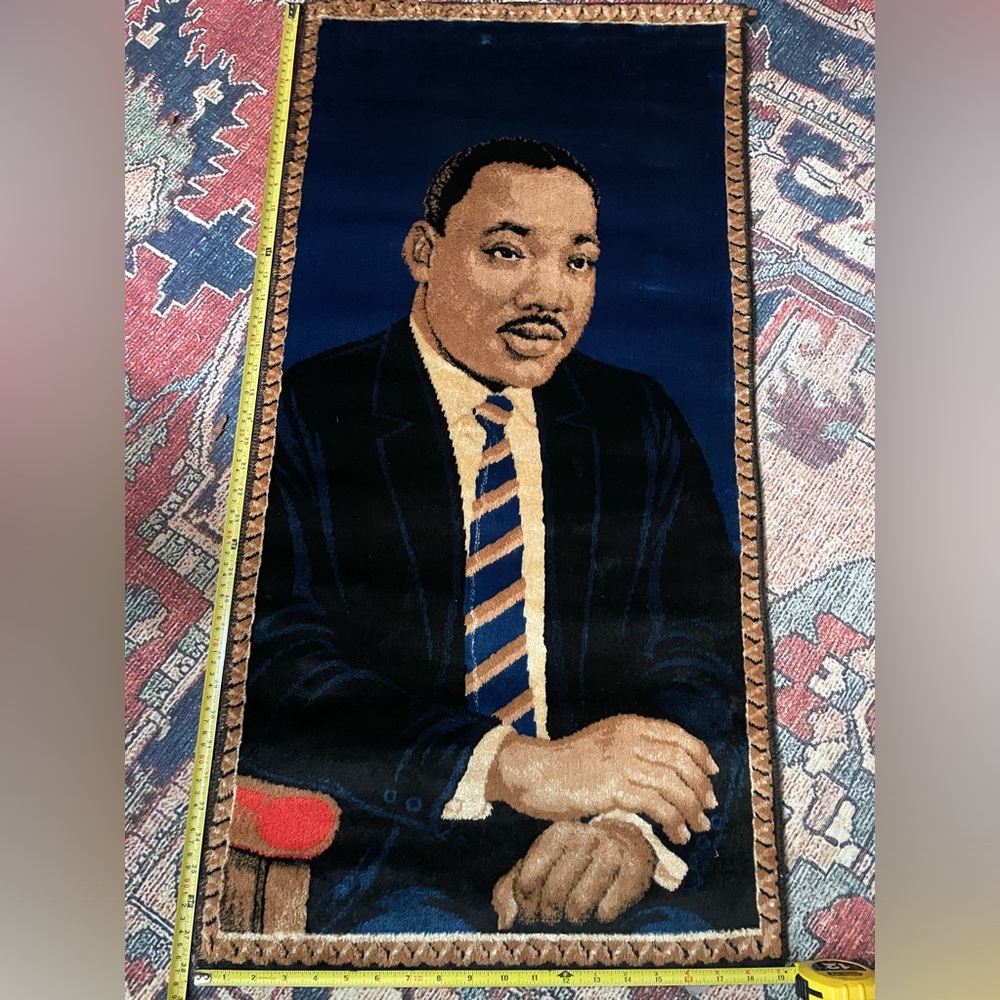 RARE~VINTAGE 1974 Martin Luther King tapestry